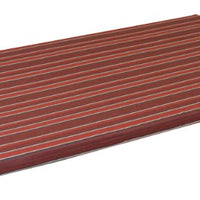 A&L Furniture Co. Weather-Resistant Acrylic Cushion, Red Stripe