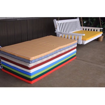A&L Furniture Co. Weather-Resistant Acrylic Cushions for Daybeds, Newport Beds and Swing Beds