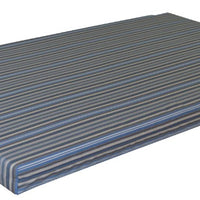 A&L Furniture Weather-Resistant Acrylic Cushion for VersaLoft Mission Daybeds, Blue Stripe