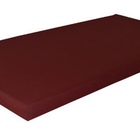 A&L Furniture Weather-Resistant Acrylic Cushion for VersaLoft Mission Daybeds, Burgundy