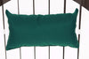A&L Furniture Weather-Resistant Outdoor Acrylic Pillow for Adirondack Chairs, Forest Green