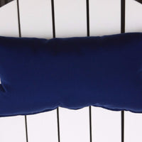 A&L Furniture Weather-Resistant Outdoor Acrylic Pillow for Adirondack Chairs, Navy Blue