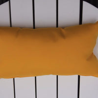 A&L Furniture Weather-Resistant Outdoor Acrylic Pillow for Adirondack Chairs, Yellow