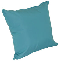 A&L Furniture Weather-Resistant Outdoor Acrylic Throw Pillow, Aqua
