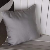 A&L Furniture Weather-Resistant Outdoor Acrylic Throw Pillow, Gray