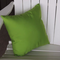 A&L Furniture Weather-Resistant Outdoor Acrylic Throw Pillow, Lime