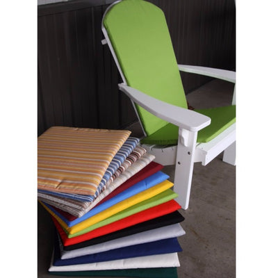 A&L Furniture Weather-Resistant Outdoor Acrylic Full Adirondack Chair Cushions