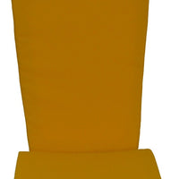A&L Furniture Weather-Resistant Outdoor Acrylic Full Adirondack Chair Cushion, Yellow