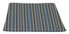 A&L Furniture Weather-Resistant Acrylic Outdoor Dining Chair Cushion, Blue Stripe