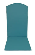 A&L Furniture Weather-Resistant Outdoor Acrylic Rocking Chair Cushion, Aqua
