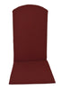 A&L Furniture Weather-Resistant Outdoor Acrylic Rocking Chair Cushion, Burgundy