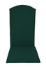 A&L Furniture Weather-Resistant Outdoor Acrylic Rocking Chair Cushion, Forest Green