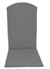 A&L Furniture Weather-Resistant Outdoor Acrylic Rocking Chair Cushion, Gray