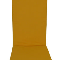 A&L Furniture Weather-Resistant Outdoor Acrylic Rocking Chair Cushion, Yellow