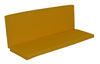 A&L Furniture Weather-Resistant Outdoor Acrylic Full Bench Cushion, Yellow