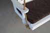 A&L Furniture Co. Rope Kit connected to porch swing arm rest