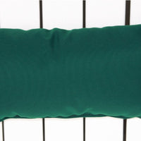 A&L Furniture Weather-Resistant Bistro Chair Head Pillow, Forest Green