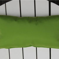 A&L Furniture Weather-Resistant Bistro Chair Head Pillow, Lime