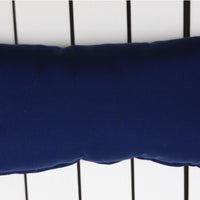 A&L Furniture Weather-Resistant Bistro Chair Head Pillow, Navy Blue