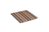 A&L Furniture Weather-Resistant Bistro Chair Cushion, Maroon Stripe