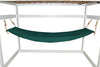 A&L Furniture Weather-Resistant Indoor/Outdoor Acrylic Hammock, Forest Green