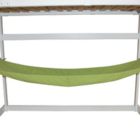A&L Furniture Weather-Resistant Indoor/Outdoor Acrylic Hammock, Lime