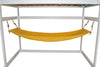 A&L Furniture Weather-Resistant Indoor/Outdoor Acrylic Hammock, Yellow