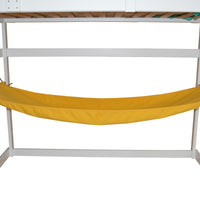 A&L Furniture Weather-Resistant Indoor/Outdoor Acrylic Hammock, Yellow