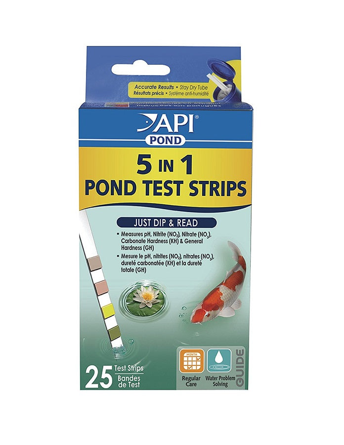 API® 5-in-1 Test Strips for Ponds - Practical Garden Ponds
