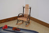 A&L Furniture Amish-Made Hickory Child's Rocker, Natural Finish