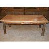 A&L Furniture Rustic Hickory Solid Wood Coffee Table