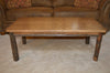 A&L Furniture Hickory Solid Wood Coffee Table, Walnut Finish