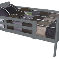 VersaLoft Twin Mission Bed with Safety Rails by A&L Furniture Company