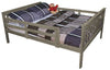 VersaLoft Full Mission Bed with Safety Rails by A&L Furniture Company