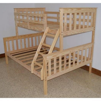 VersaLoft Twin Over Full Mission Bunkbed by A&L Furniture Company