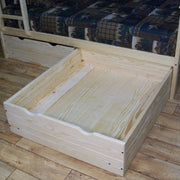 A&L Furniture Co. VersaLoft 2 Piece Full Bed Drawers, Unfinished