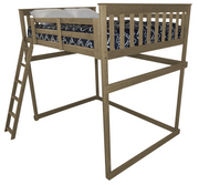VersaLoft Twin Mission Loft Beds with Ladders by A&L Furniture Company