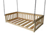 A&L Furniture Company VersaLoft Twin Mission Hanging Daybed with Chains, Unfinished