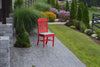 A&L Furniture Co. Amish-Made Poly Classic Dining Chair, Bright Red