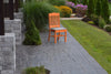 A&L Furniture Amish-Made Poly Royal Dining Chair, Orange