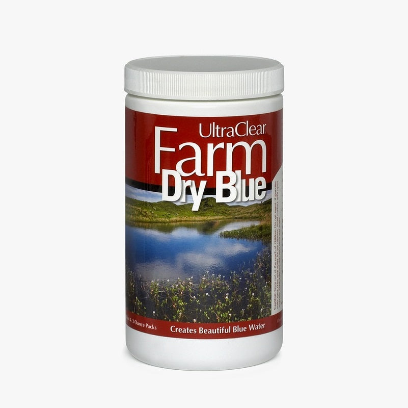 UltraClear® Farm Dry Blue Organic Pond Dye Packets, 12 Ounces