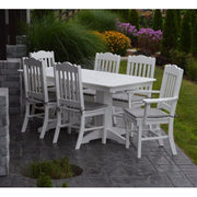 A&L Furniture Poly 7pc Royal Dining Sets
