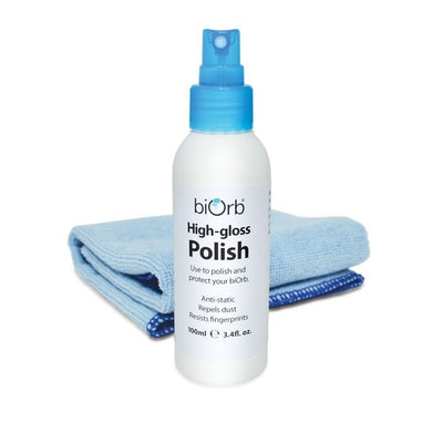 biOrb® High-Gloss Acrylic Polish with Micro-Fiber Cleaning Cloth