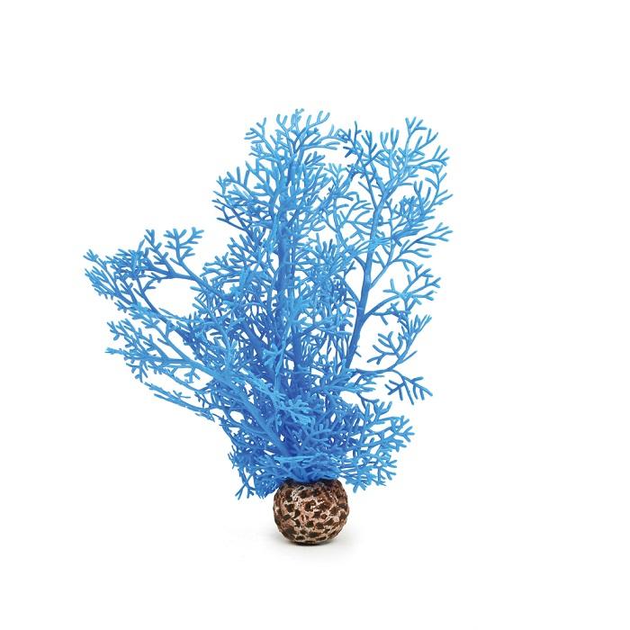 Small Blue biOrb® Aquatic Sea Fan Aquarium Decorations