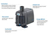 Features of Oase Indoor Aquatics OptiMax Compact Aquarium Pumps