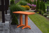 A&L Furniture Amish Outdoor Poly 5' Rectangular Bar Table, Orange