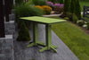 A&L Furniture Amish Outdoor Poly 6' Rectangular Bar Table, Tropical Lime