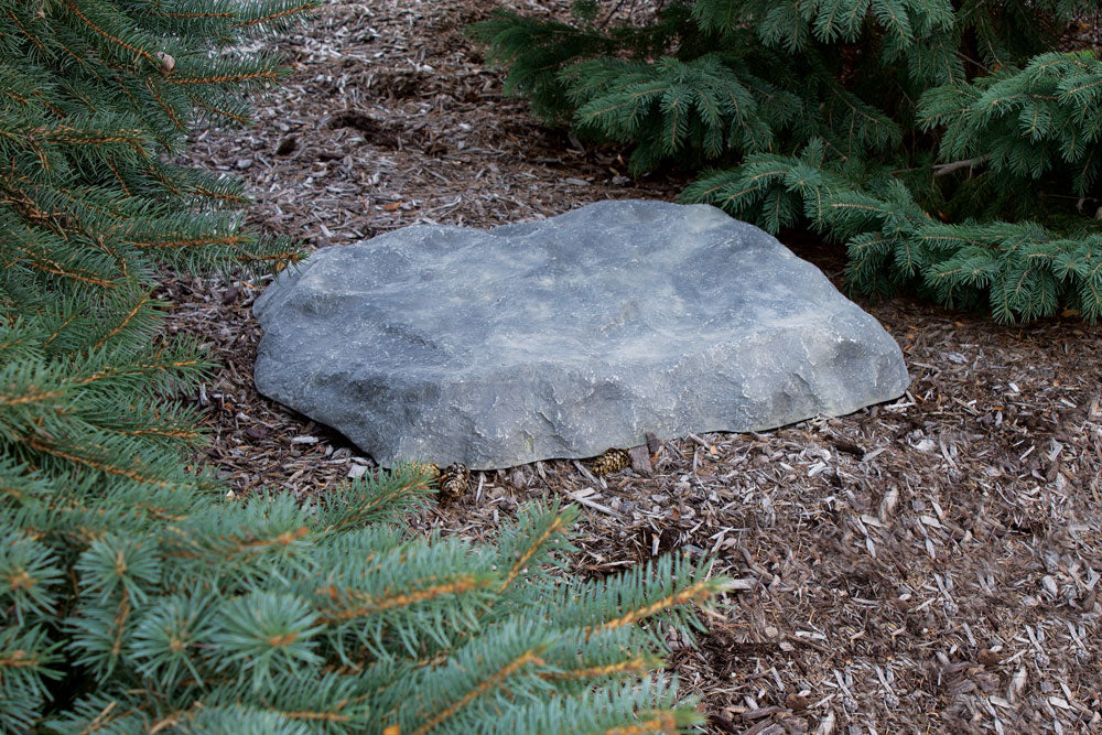 Airmax® TrueRock™ Small Flat Cover Rock, Greystone Color