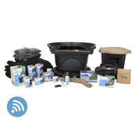 Aquascape® Large Deluxe Pond Kit with Liner, Biological Filter, Skimmer, Pump & Lighting