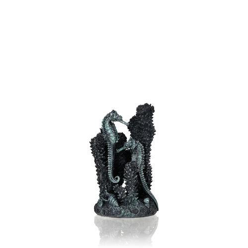 Small biOrb® Black Seahorses on Coral Aquarium Ornaments